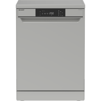 Sharp QW-NA1BF47ES-EU mosogatógép 13 terítékes, 59.8x59.8x85 cm, sötét ezüst szín 