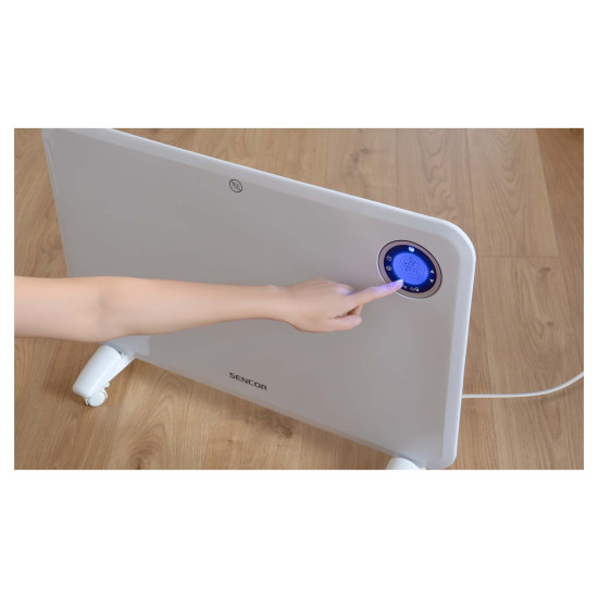 Sencor SCF 3200 WH elektromos digitális konvektor