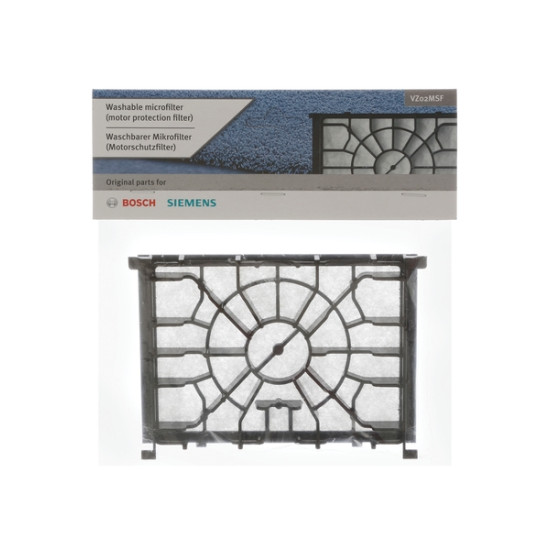 Bosch VZ02MSF eredeti motorvédő szűrő VSZ4G, VSQ8