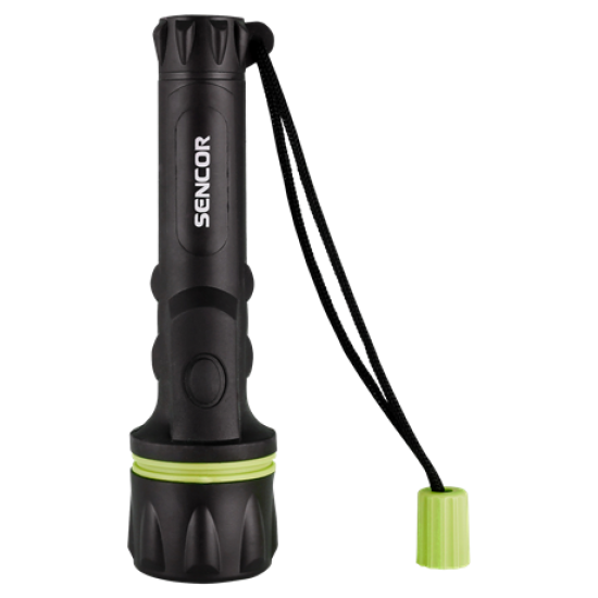 Sencor SLL 10 Green gumírozott elemlámpa zöld