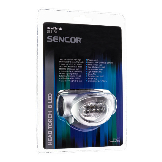 Sencor SLL 50 fejlámpa