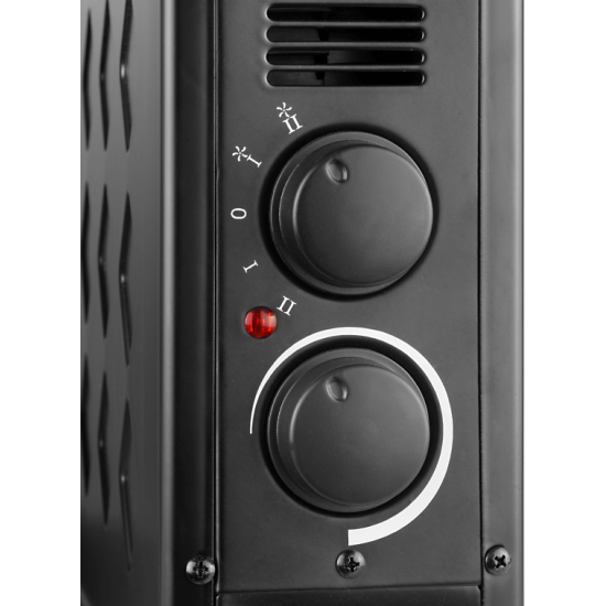 ECG TK2030 T BLACK elektromos konvektor 1200/2000W