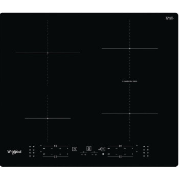 Whirlpool WBB8360 NE beépíthető indukciós kerámia főzőlap, 59x51x5.4 cm, fekete szín 