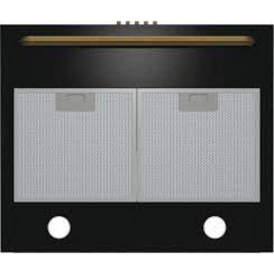 Gorenje WHC63CLB rusztikus kürtős fali elszívó, 60x50x25 cm, fekete 