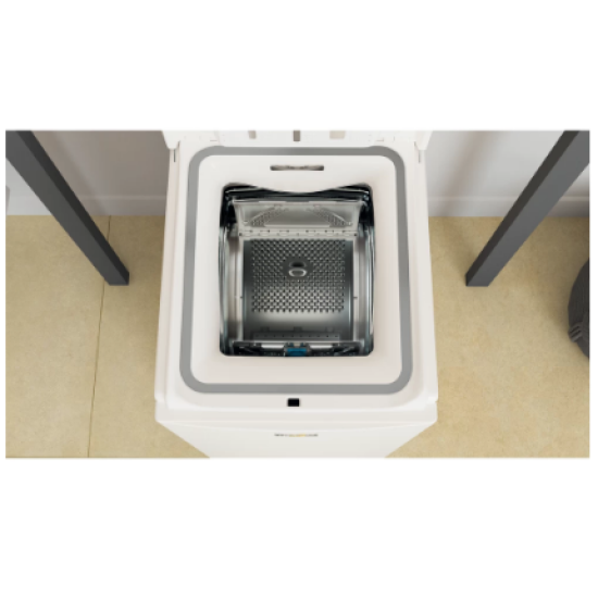 Whirlpool TDLRB 65242BS EU/N ZEN tecnológia felültöltős mosógép, 6.5 kg, 40x60x90 cm, TDLRB65242BSEU/N