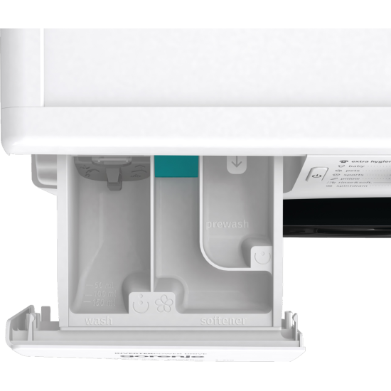 Gorenje WNEI72SB elöltöltős keskeny mosógép inverter motor 7kg, 60x46.5x85 cm 