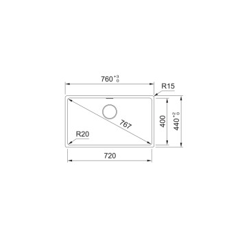 Franke MRG 610-72 mosogatótálca,gleccser fehér,76x44cm