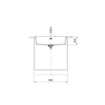 Franke MRG 610-72 mosogatótálca,avena,76x44cm