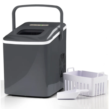 Trebs 99363 jégkockagép készítő gép 1,8 literes űrtartalommal, antracit színű 