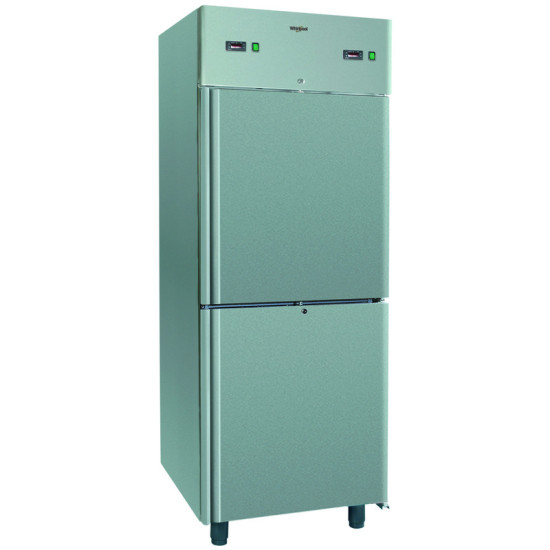 Whirlpool ADN 216 professzionális hűtőszekrény, 700 l, 2 ajtós, inox , 203cm magas