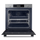 Samsung NV7B4455UAS/U3 beépíthető elektromos sütő 76L, inox/fekete, Dual Cook, Air Sous Vide,Pirolitikus öntisztítás, A+ energiaosztály 