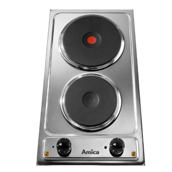 Amica PEA0420 beépíthető dominó főzőlap,inox, 2 főzőzóna
