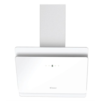 Candy CVMA60B beépíthető falra szerelhető döntött kürtös konyhai elszívó, 60cm széles, LED világítás