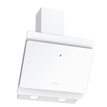 Candy CVMA60B beépíthető falra szerelhető döntött kürtös konyhai elszívó, 60cm széles, LED világítás