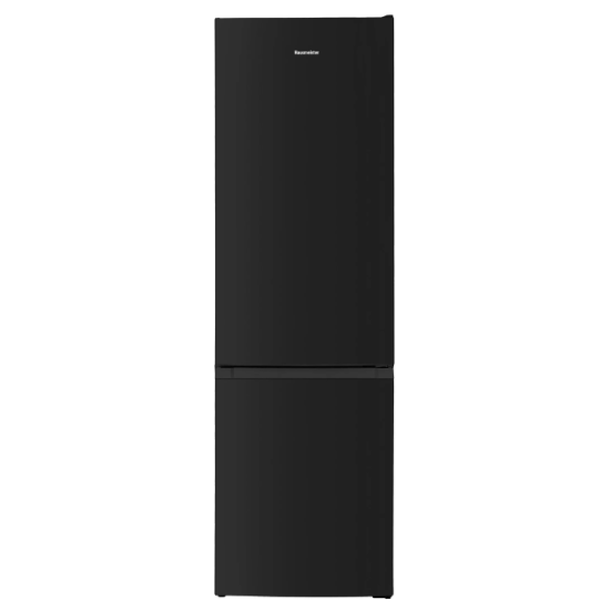 Hausmeister HM3195 fekete alulfagyasztós kombinált hűtőszekrény 180cm