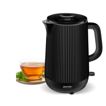 MPM MCZ-115/C dupla falú vízforrraló, 1,5L,fekete