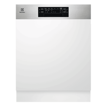 Electrolux EEM48300IX beépíthető mosogatógép, 14 terítékes, automatikus ajtónyitás, 3 kosár, inverter motor, 59.6x57.5x81.8 cm, inox 