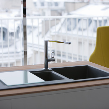 Franke MRG 651 mosogatótálca,fekete,97x50cm