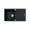 Franke UBG 611-86 A mosogatótálca,matt fekete,86x50cm