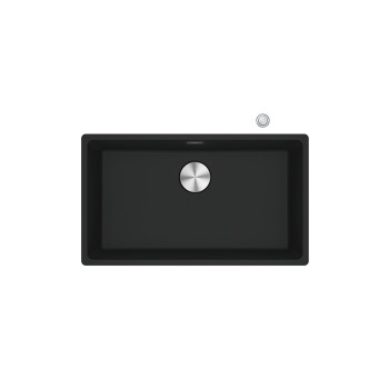 Franke MRG 210/110-72 A munkalap alá építhető, mosogatótálca,matt fekete,75.3x43.3cm