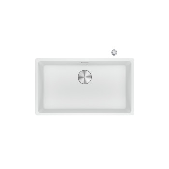 Franke MRG 210/110-72 A munkalap alá építhető, mosogatótálca,gleccser fehér,75.3x43.3cm