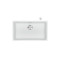 Franke MRG 210/110-72 A munkalap alá építhető, mosogatótálca,gleccser fehér,75.3x43.3cm
