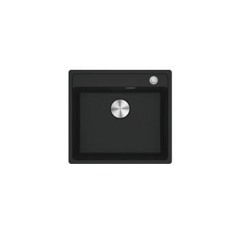 Franke MRG 210/110-52 TL A munkalap alá építhető mosogatótálca, fekete,55.3x50.3cm