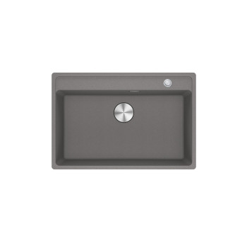 Franke MRG 210/110-72 TL A munkalap alá építhető mosogatótálca, kő-szürke,75.3x50.3cm