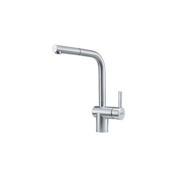 Franke Atlas Neo Doccia Window egykaros mosogató csaptelep,masszív inox színű,115.0521.439