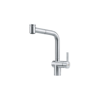 Franke Atlas Neo Doccia ECO egykaros mosogató csaptelep,masszív inox szín,115.0521.441