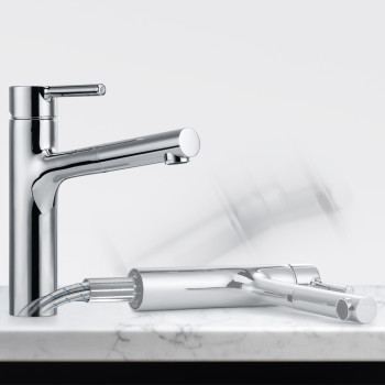 Franke Centro Doccia Window egykaros mosogató csaptelep,króm szín, 115.0600.138