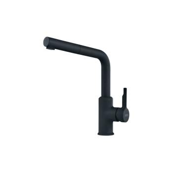 Franke Urban Doccia egykaros mosogató csaptelep,fekete matt,115.0627.523