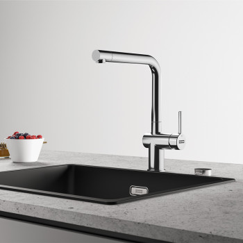 Franke Active L egykaros mosogató csaptelep,króm szín,115.0653.298