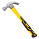 Deli Tools EDL5002 Körmös szeghúzó kalapács 0,5 kg, sárga