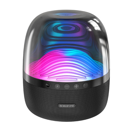 Borofone BP8 Bluetooth hangszóró Glazed Black RGB 