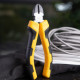Deli Tools EDL2206 átlós csípőfogó (sárga) 