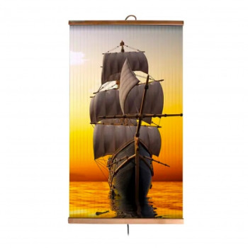 EvoKing GER-012 dekoratív elektromos fűtőtest, hajó képpel 