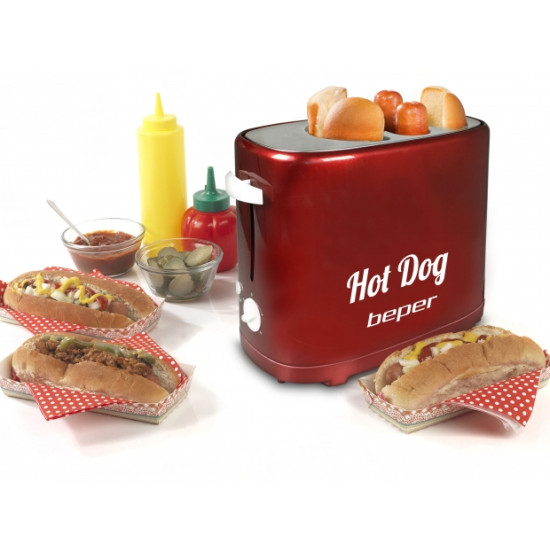 Beper BBT-150Y hot dog készítő 750W 
