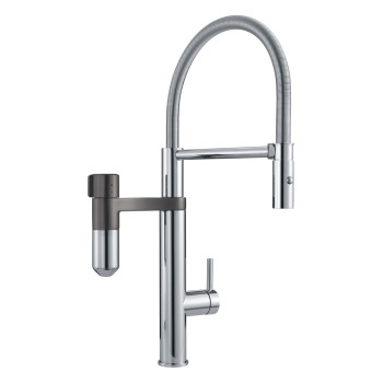 Franke Vital Semi Pro egykaros vízszűrős mosogató csaptelep, igyon tiszta vizet közvetlenül az otthoni csaptelepről króm szín, 120.0621.230