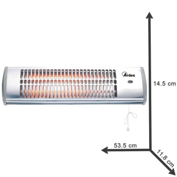 Ardes 437B Fali Quartz hősugárzó