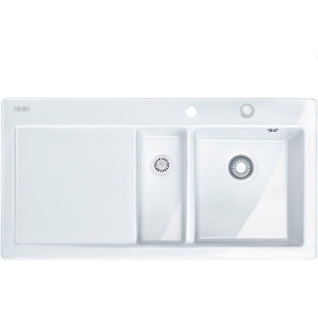 Franke MTK 651-100 MYTHOS Fraceram kerámia gleccser fehér mosogatótálca 1000X510 mm 124.0335.709