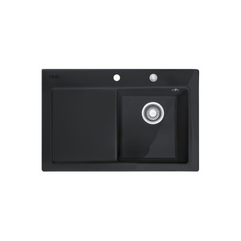 Franke MTK 611-78 Mythos Fraceram kerámia fekete színű, mosogatótálca,78x51cm,124.0433.445