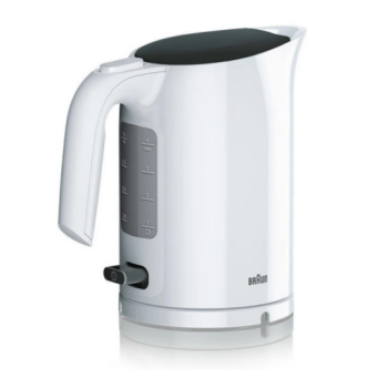 Braun WK 3000 PurEase vízforraló 2200W 1L fehér