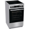 Gorenje GECS5C70XA inox elektromos kerámialapos tűzhely gőzfunkció, teleszkópos sütősín, duplagyűrűs és ovális főzőzónával