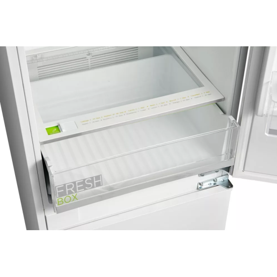 Midea MDRE379FGF01 beépíthető alulfagyasztós kombinált hűtőszekrény,192/79L 