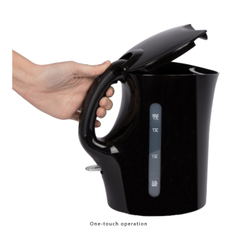 Clatronic WK 3445 vízforraló, 2200W, 1,7L, fekete 