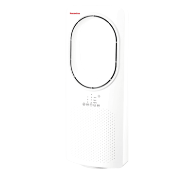 Hausmeister HM 8607 álló ventillátor távirányítóval, 62 cm magasság, 50W, fehér szín 