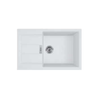 Franke S2D 611-78 XL Sirius 2 gleccser fehér,mosogatótálca,78x50cm,143.0590.221