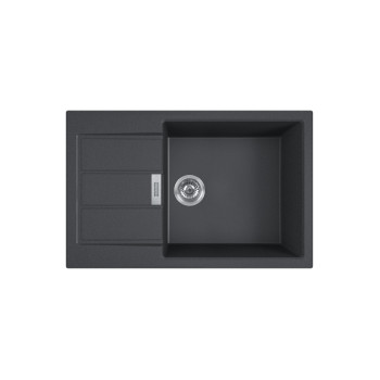 Franke S2D 611-78 XL Sirius 2 mosogatótálca,fekete,78x50cm,143.0590.228