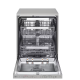 LG DF455HPS QuadWash™ gőzös mosogatógép TrueSteam™ technológiával, Automatikus ajtónyitás, 14 teríték, ThinQ™ WiFi funkció,Inverter Direct Drive